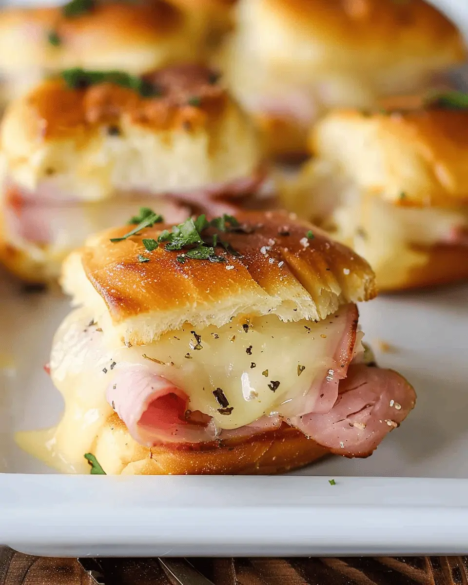 Ham and Cheese Sliders
