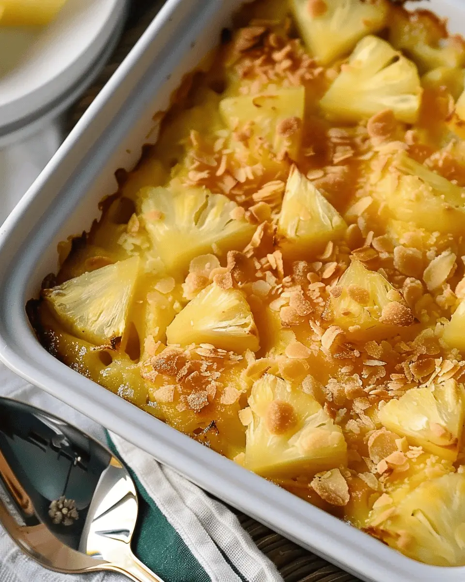 Pineapple Casserole