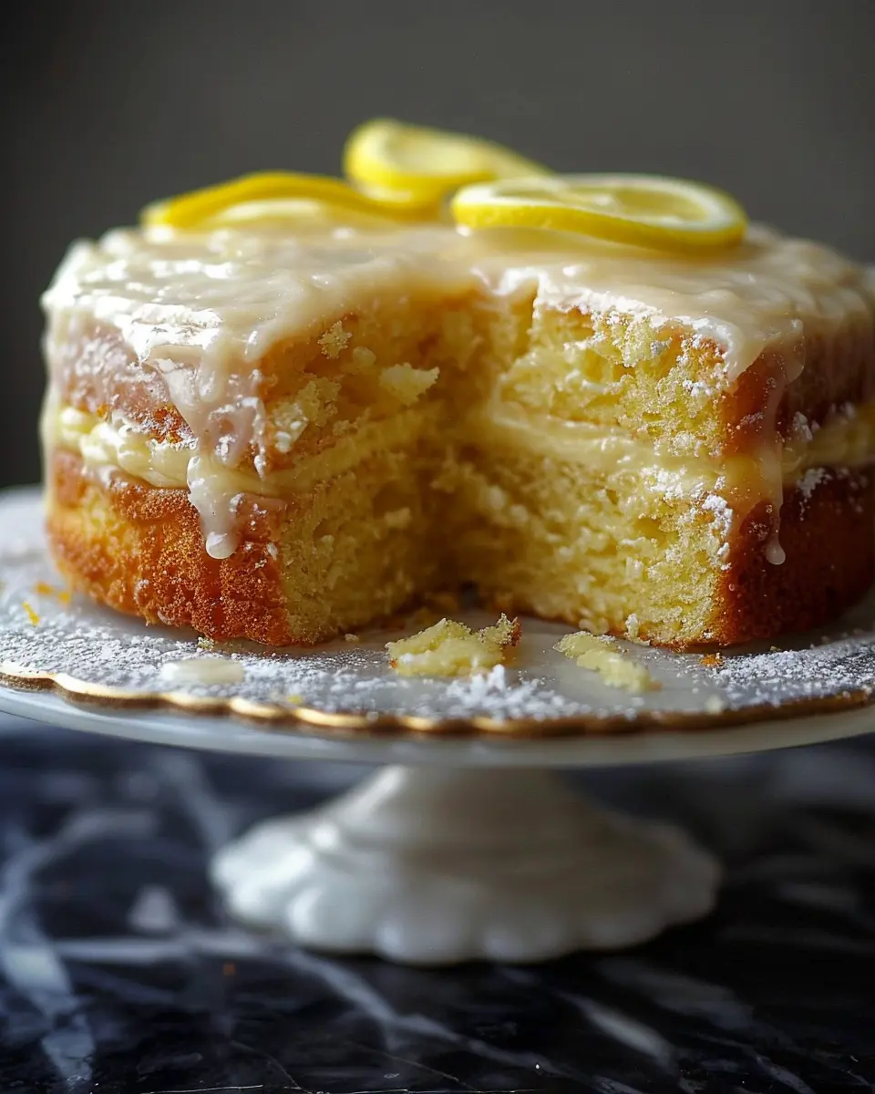A Lemon Cake to Die For