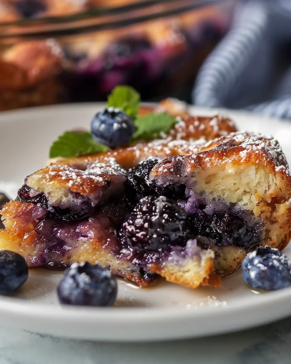 Pioneer Woman Blueberry Lemon French Toast Casserole Overnight