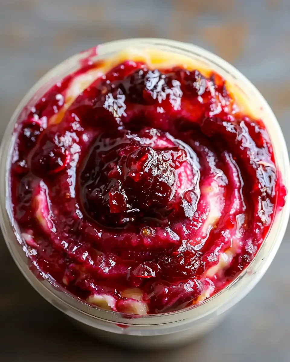 Christmas Cranberry Honey Butter Recipe