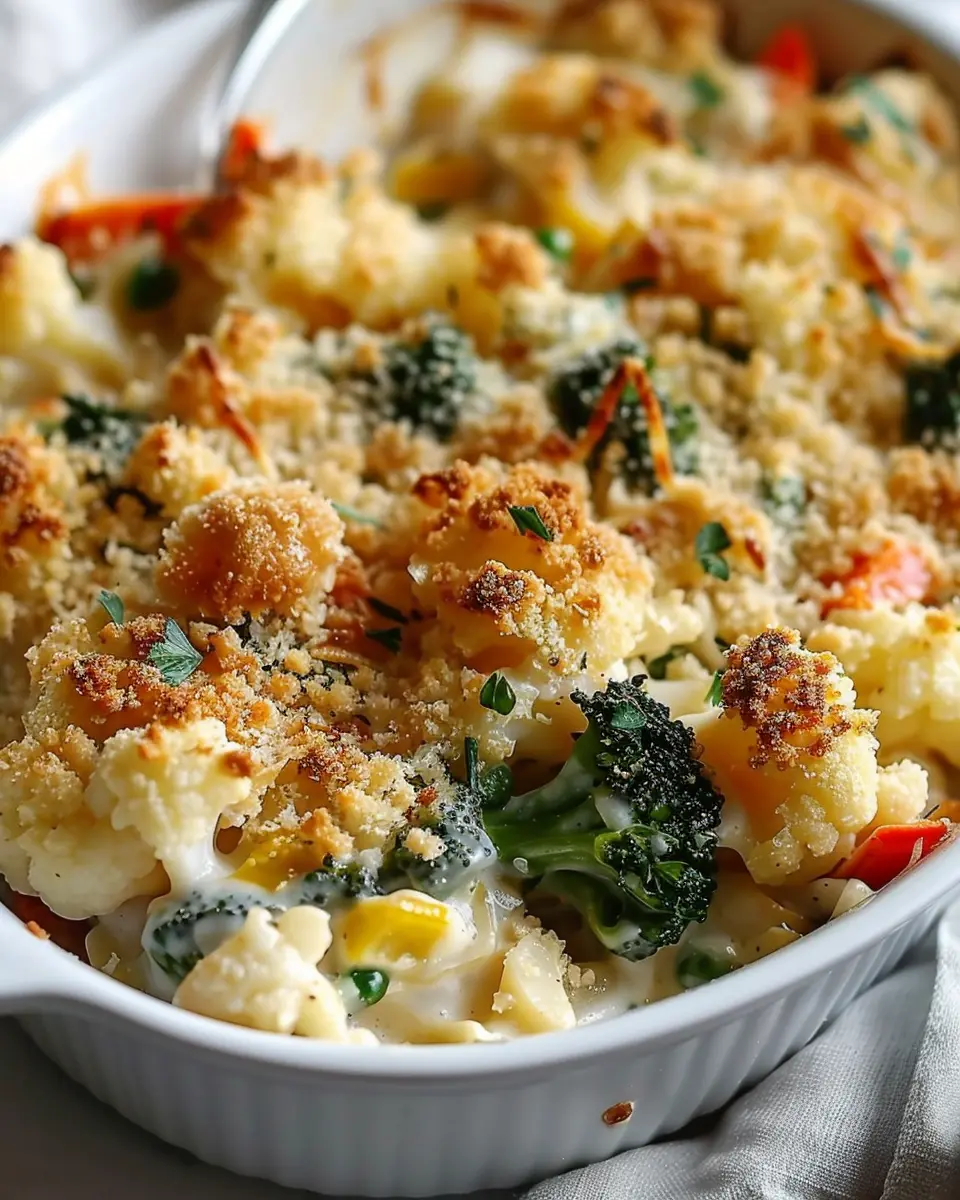 Creamy Winter Vegetable Casserole