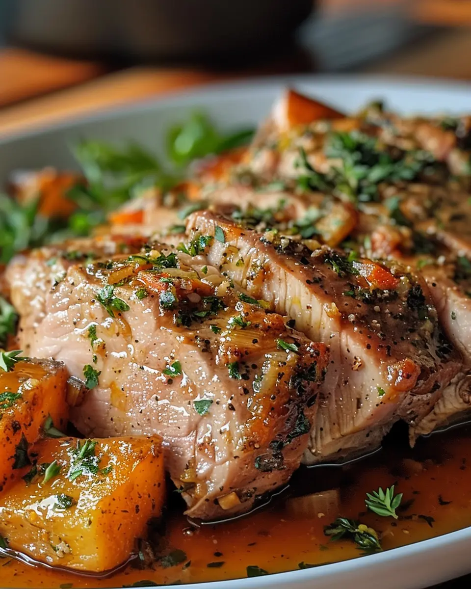 Pork Loin Crock Pot Delight