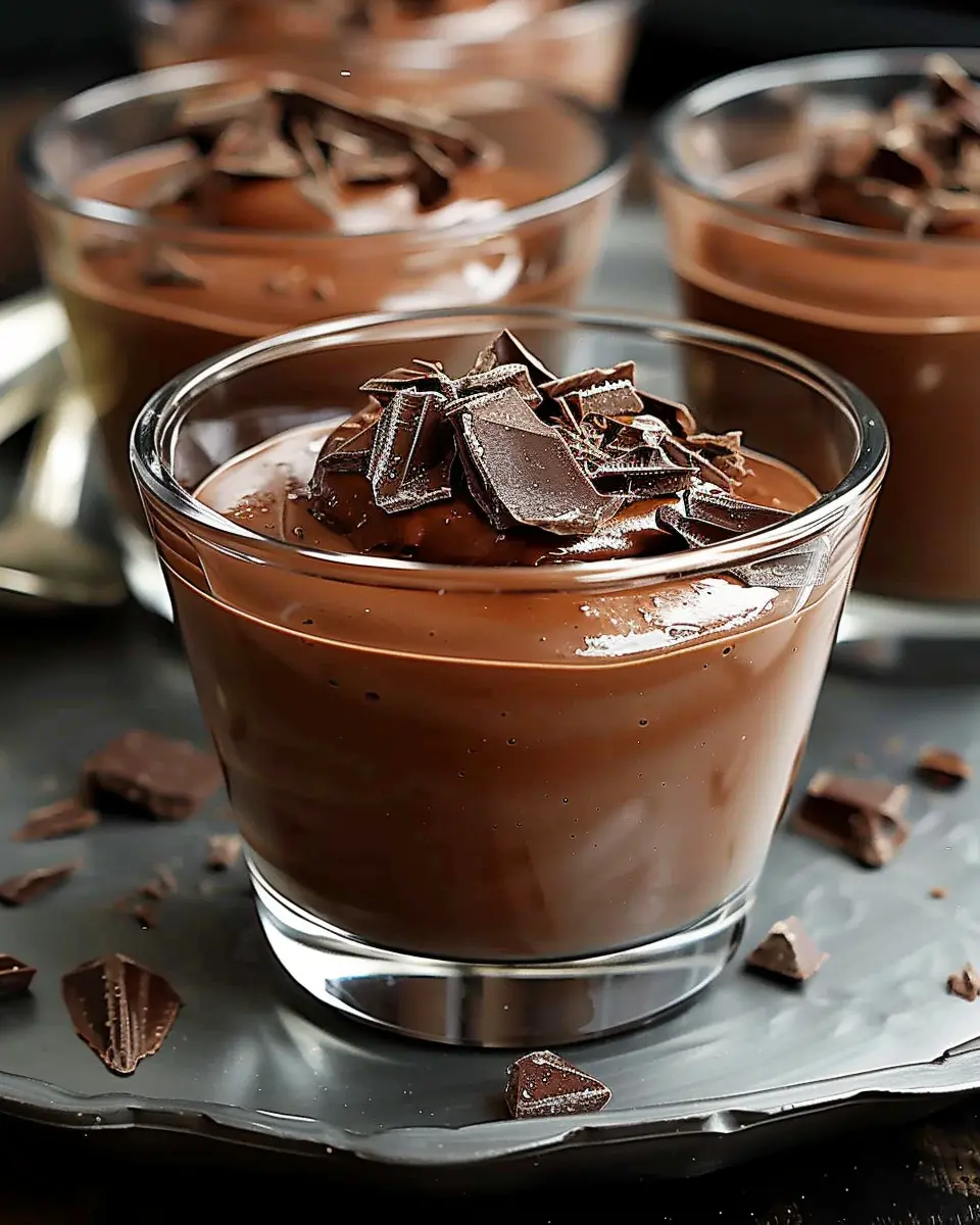 Chocolate Pots de Creme