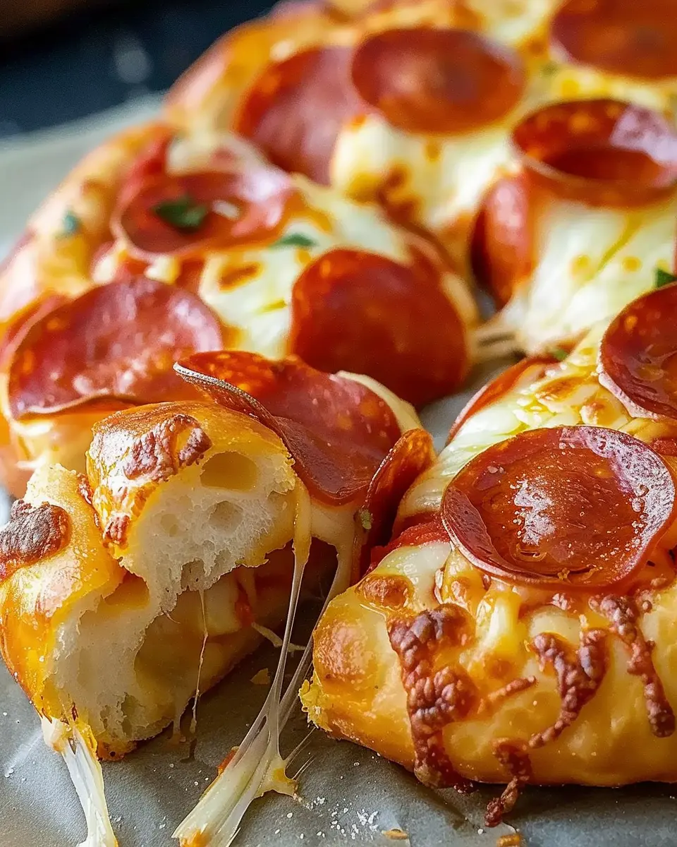 Pepperoni Pizza Pumpkins