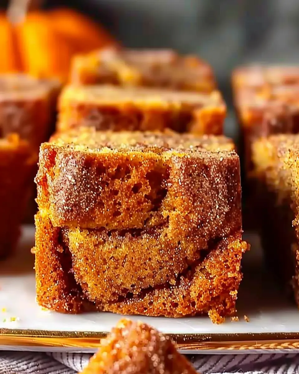 Simple Mini Pumpkin Bread with Cinnamon Swirl