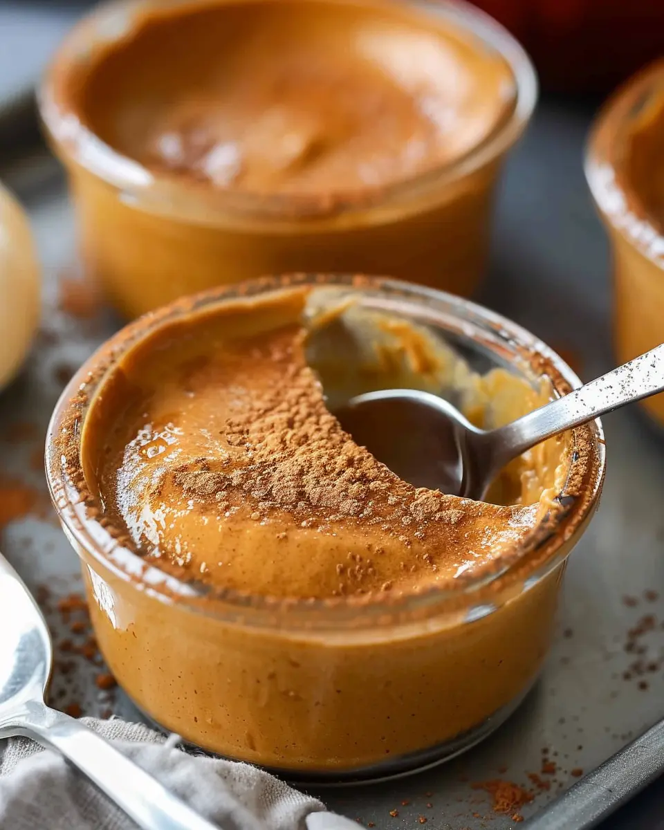 Pumpkin Pot de Crème