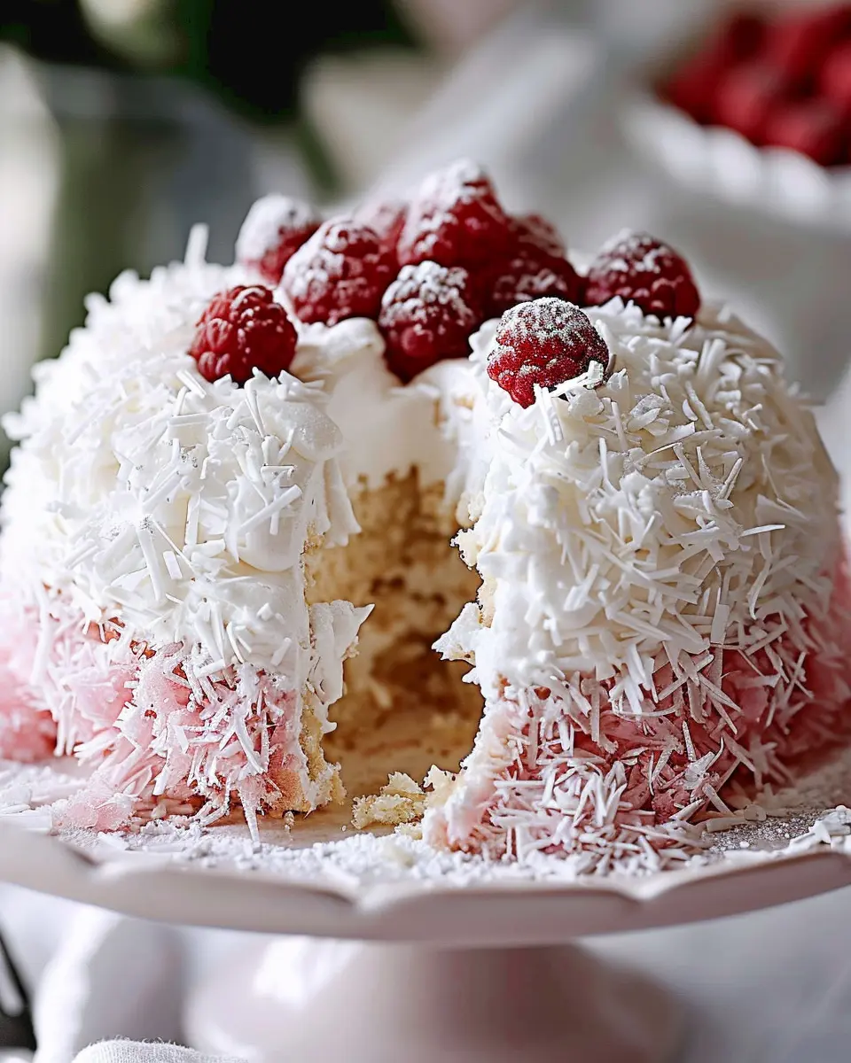 Snowball Cake Recipe