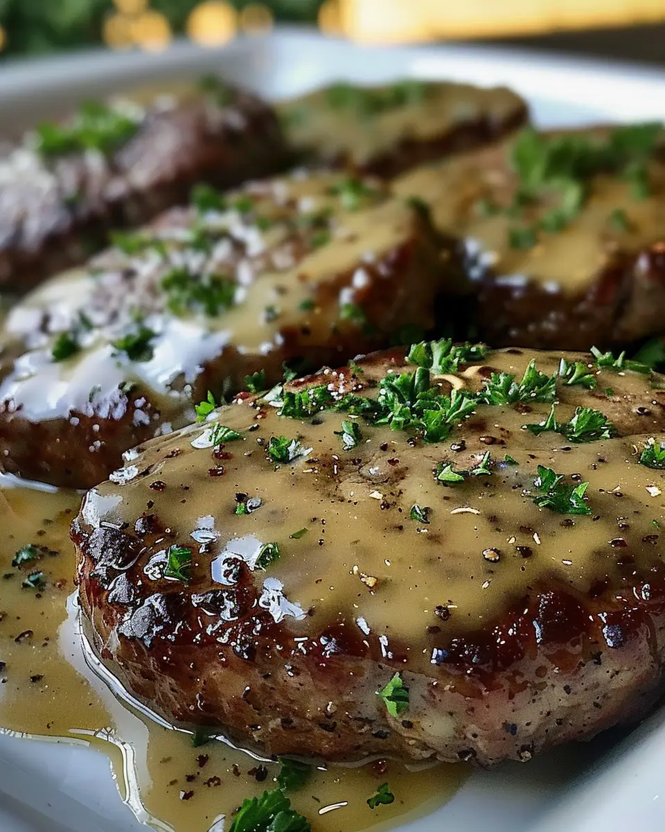 Amish Hamburger Steak Bake