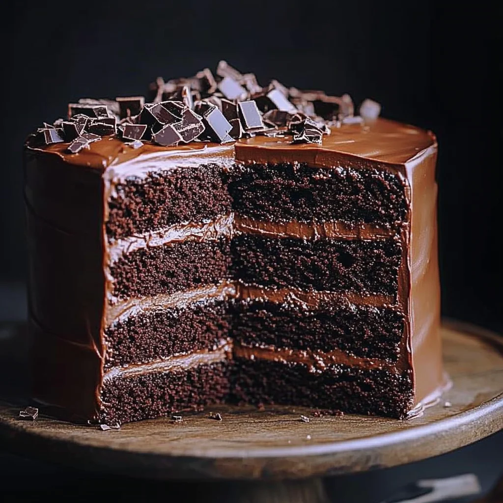 Moist Chocolate Cake Recipe For U