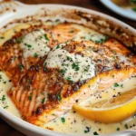 Baked Boursin Salmon