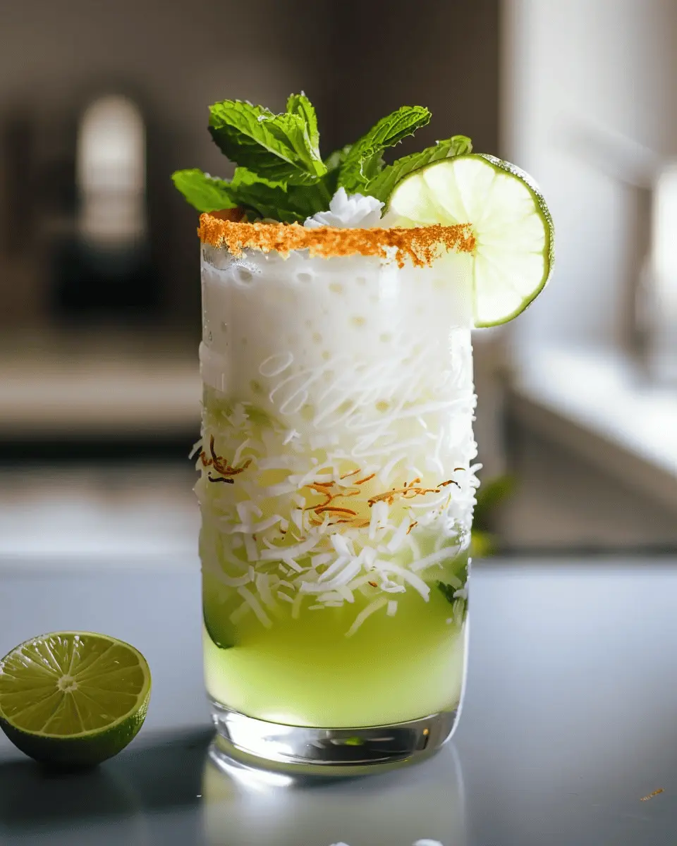 Coconut Lime Refresher