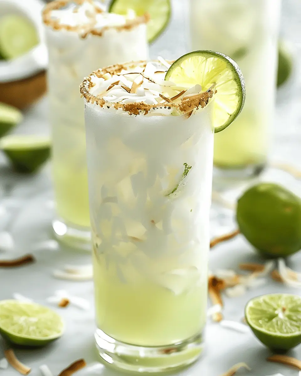 Coconut Lime Refresher