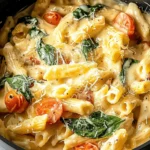 Creamy Basil Tomato Pasta