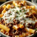 Creamy Rotel Pasta With Ground Beef