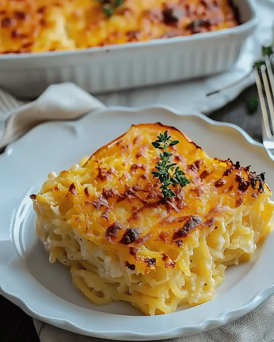 Healthy Spaghetti Squash Au Gratin