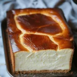 Loaf Pan Basque Cheesecake Recipe