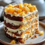 Pineapple Carrot Cream Cake