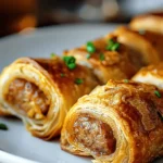 Savory French Onion Sausage Rolls