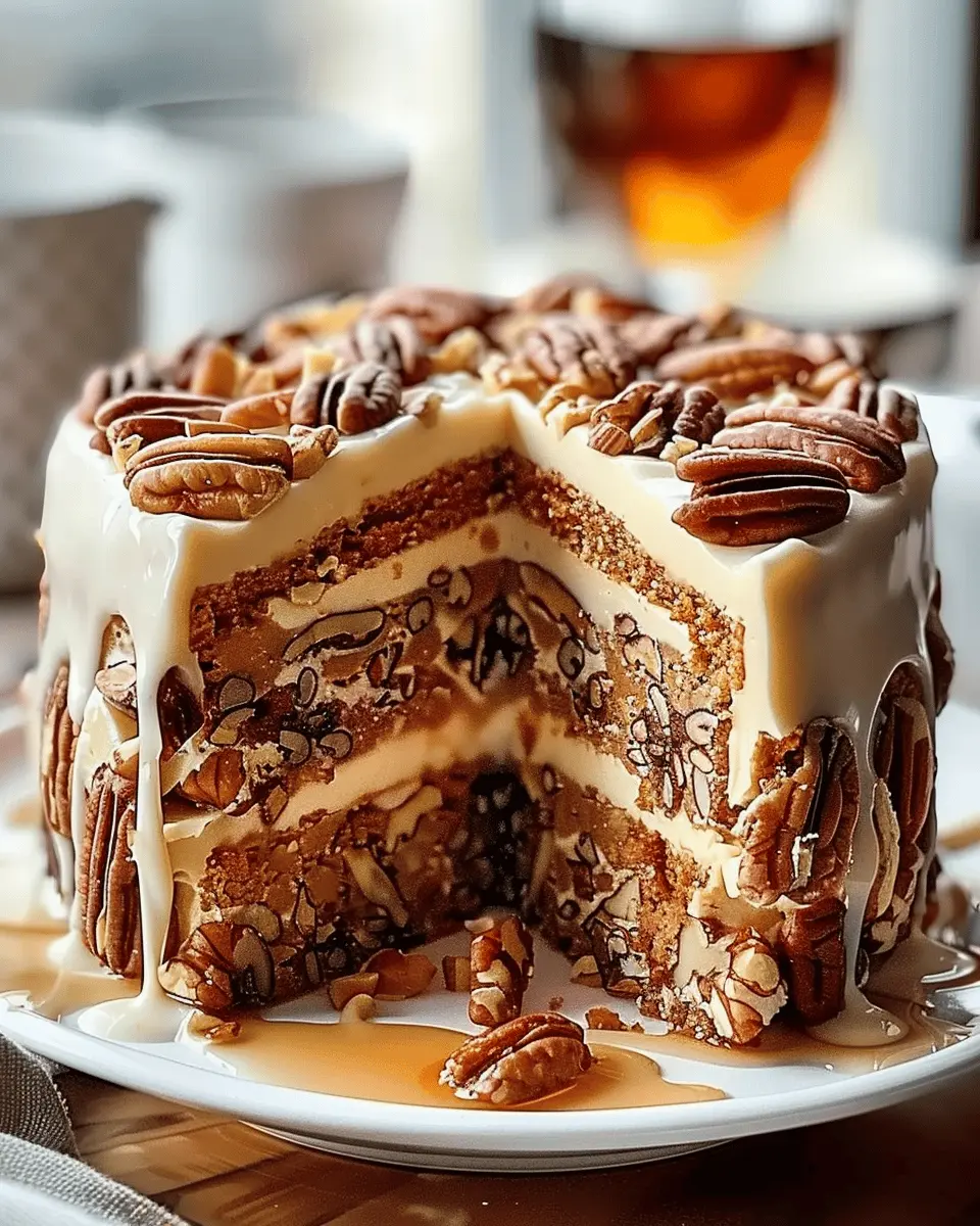Southern Georgia Pecan Cake Recipe