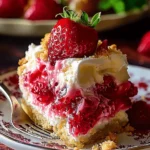 The Ultimate Strawberry Cheesecake Dump Cake