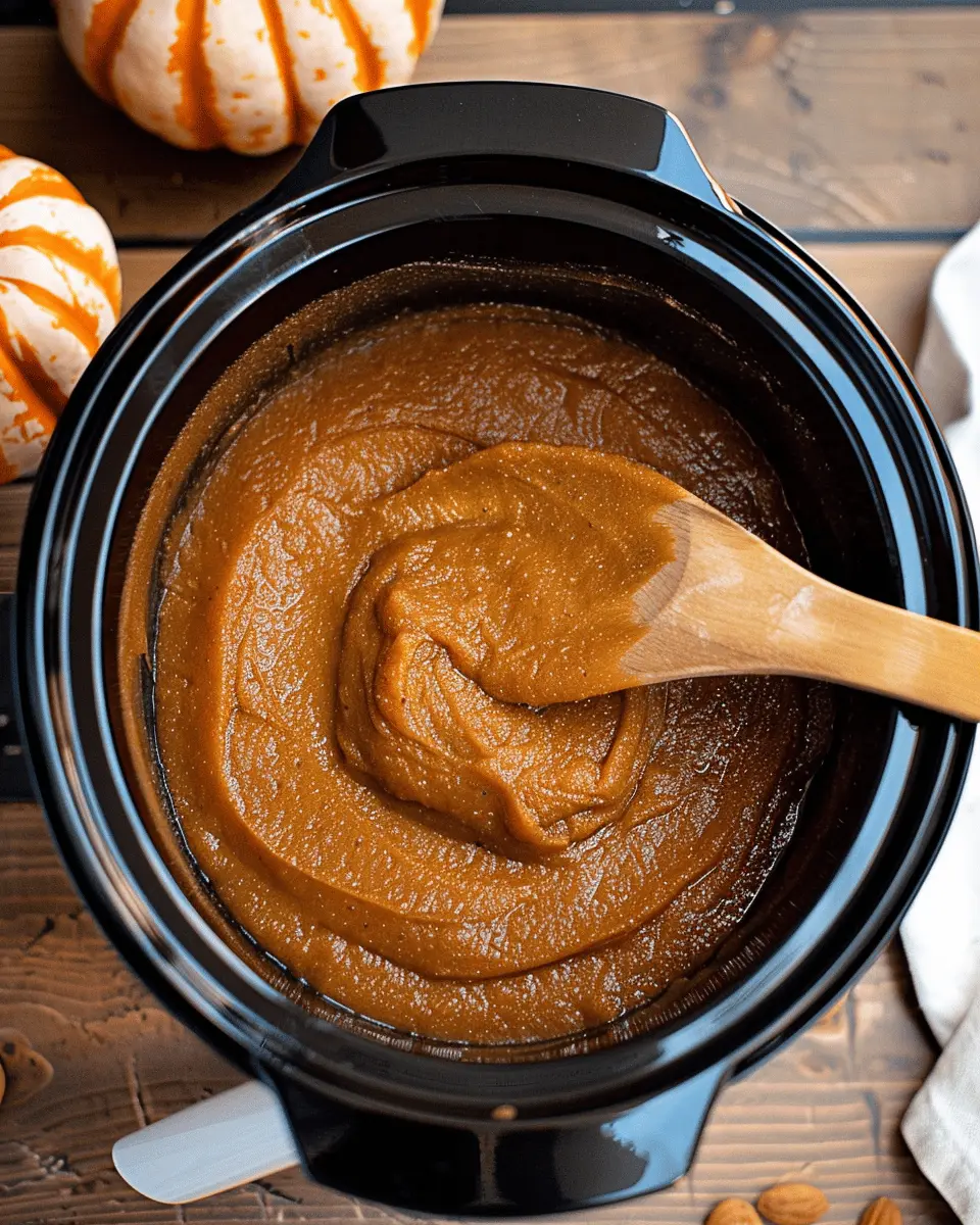 Slow Cooker Pumpkin Butter