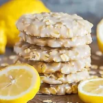 Lemon Oatmeal No-Bake Cookies