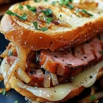 Grilled Kielbasa Sandwiches with Sweet Onion