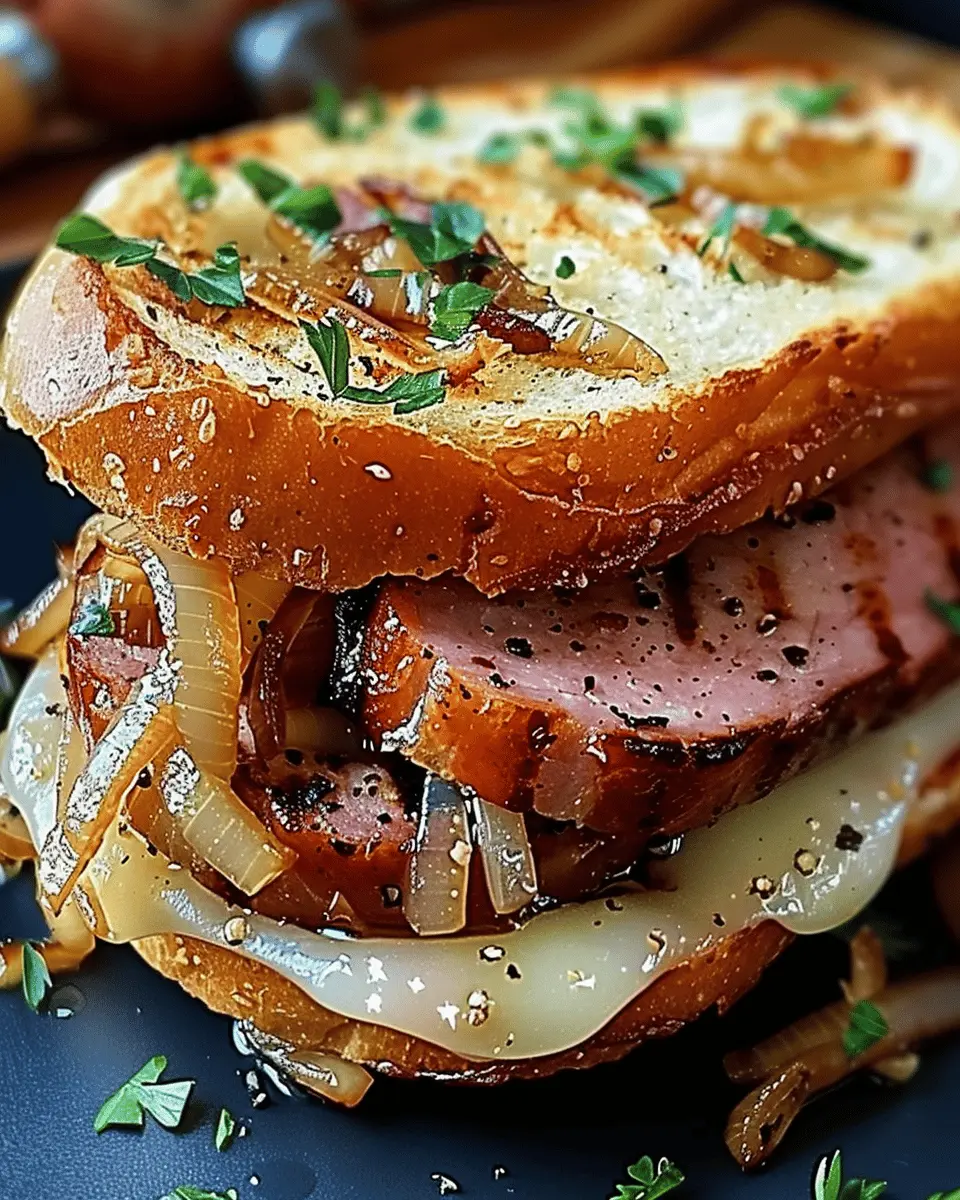 Grilled Kielbasa Sandwiches with Sweet Onion