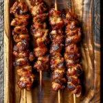 Grilled Thai Coconut Chicken Skewers
