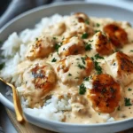Creamy Smothered Chicken and Rice