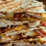 Chicken Bacon Ranch Quesadilla