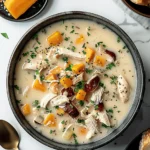 Creamy Crac Chicken Soup