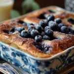 Blueberry Buttermilk Pancake Casserole