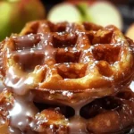 Apple Fritter Waffle Donuts