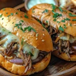 Slow Cooker French Dip Sandwiches