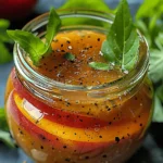 Peach Honey Dijon Balsamic Vinaigrette