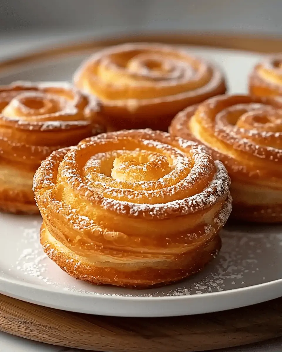 Churro Cruffins
