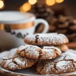 Cinnamon Coffee Crinkles