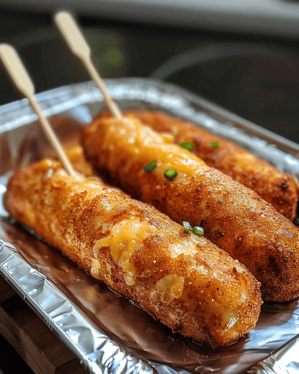 Jalapeño Cheddar Corn Dogs