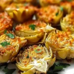 Crispy Parmesan Artichoke Hearts
