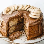 Banana Cake with Nutella