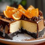 Chocolate Orange Cheesecake