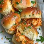 Spicy Buffalo Chicken Sliders