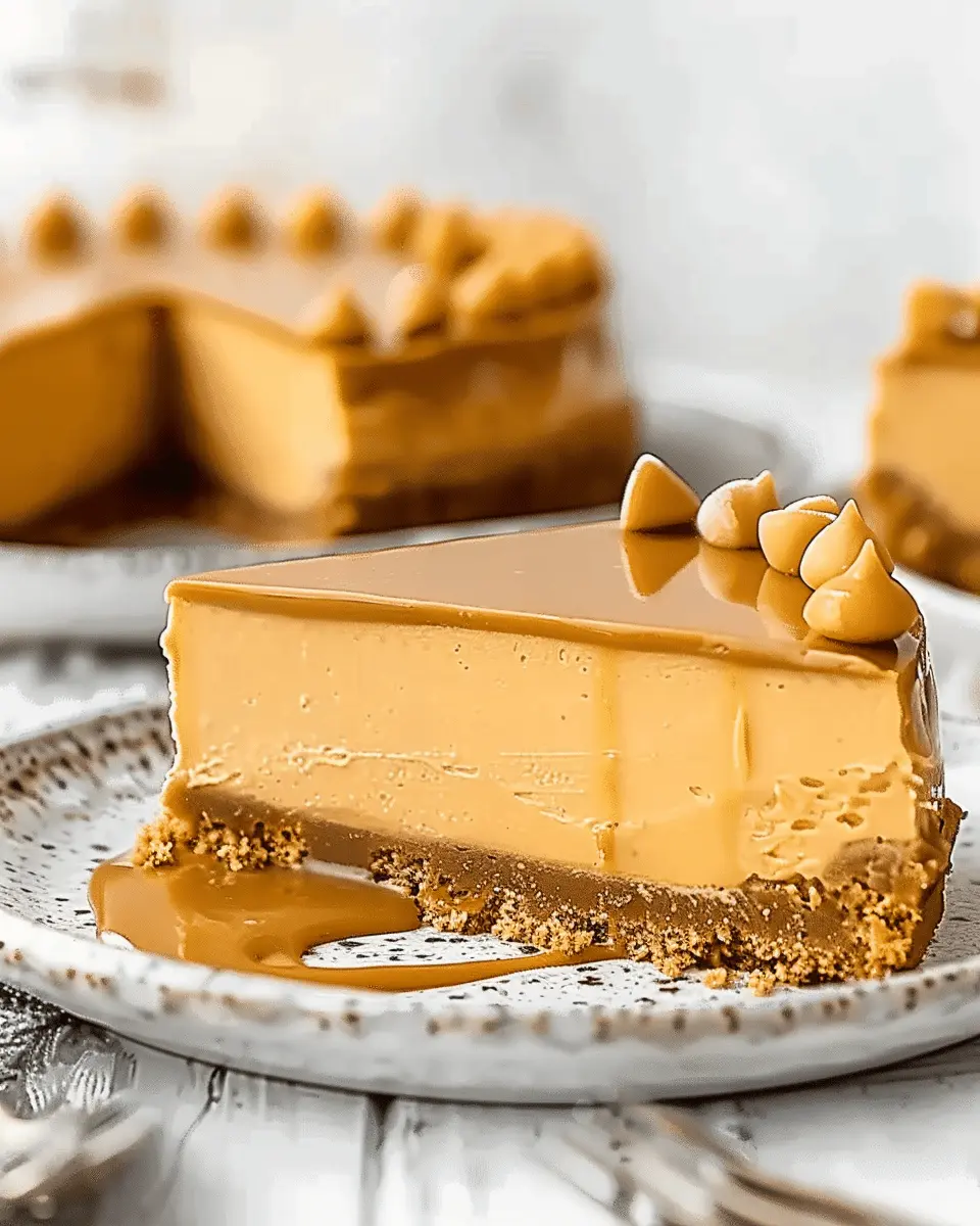 Butterscotch Cheesecake