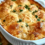 Cheddar Bay Chicken Cobbler
