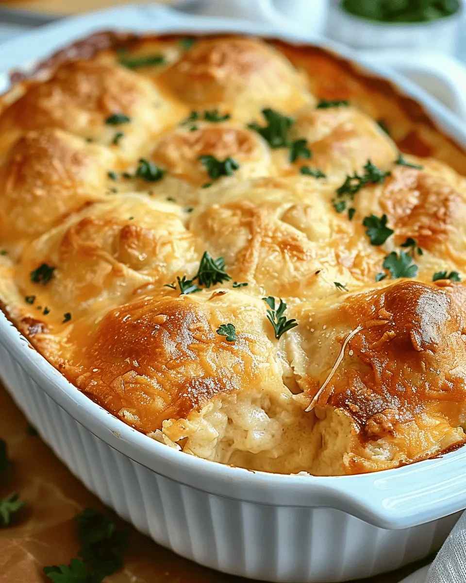 Cheddar Bay Chicken Cobbler