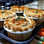 Mini chicken pot pies