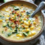 Summer Corn and Zucchini Chowder