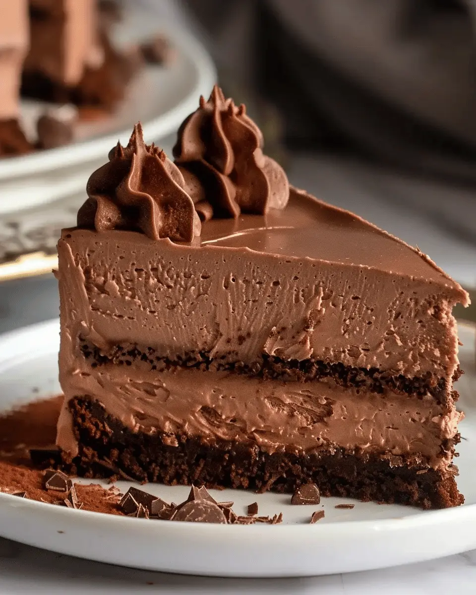 Chocolate Mousse Cake